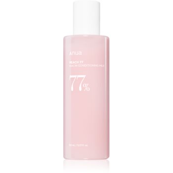 Anua Peach 77% Niacin Conditioning Milk lotiune hidratanta pentru ten uscat și sensibil - imagine 2